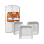 BANDEJA B1 BRANCA FUNDA  C/400 - TOTALPLAST
