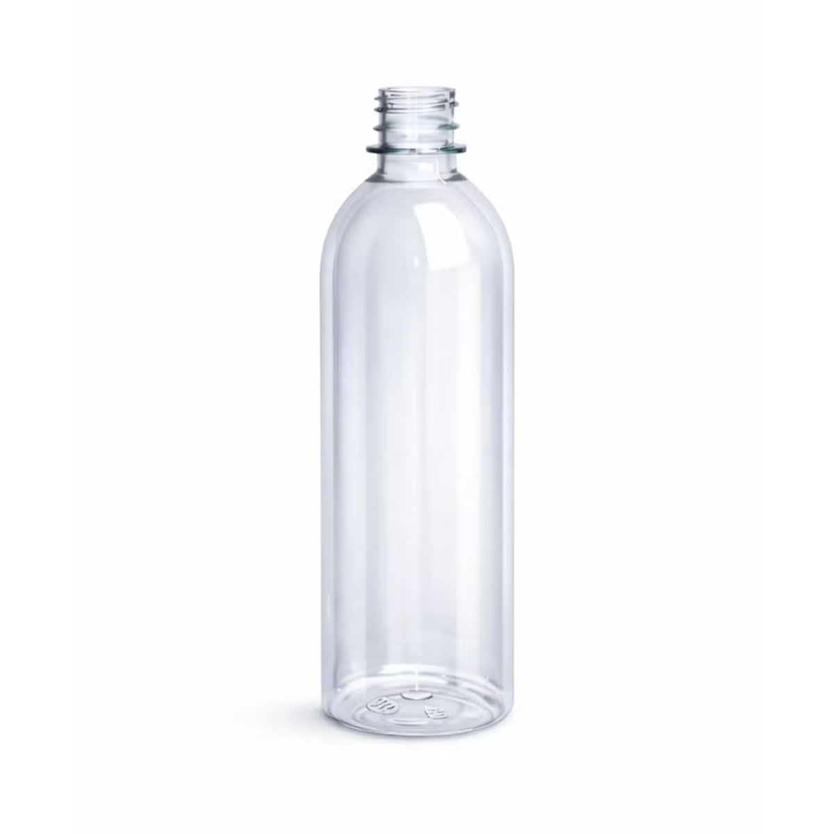 15580636107-2770.jpg GARRAFA PLASTICA 500ML QUADRADA LISA C/TAMPA - C/100 - MULTIPLAST - Imagem 1