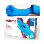 LUVA NITRILICA AZUL G S/PO - VABENE