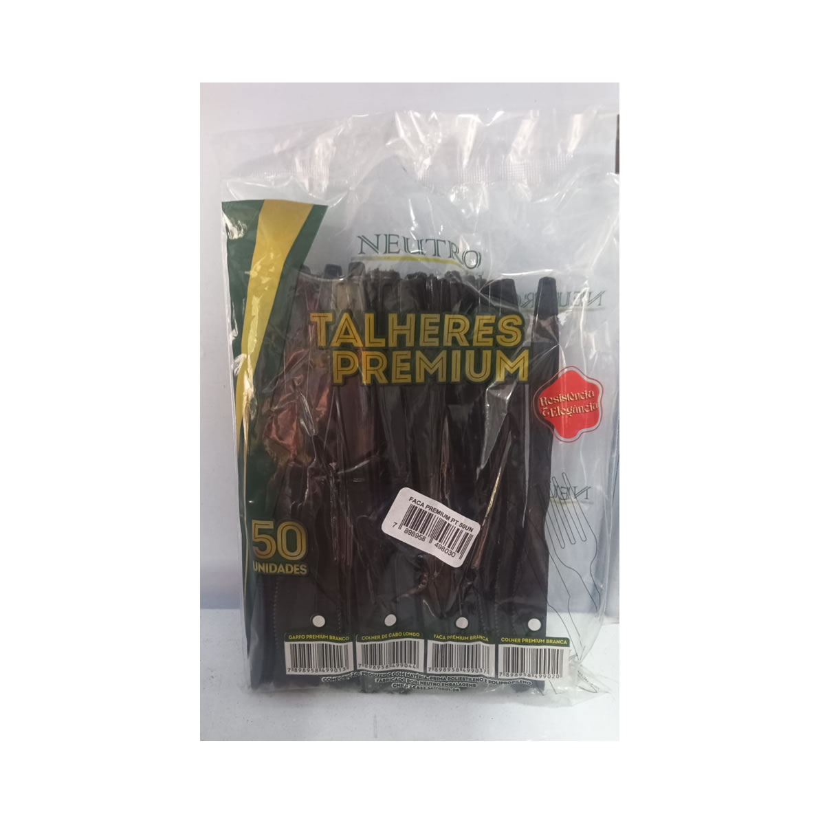 15580636268-5634.jpg GARFO REFORCADO PRETO - C/50 - NEUTRO - Imagem 1