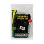 COLHER REFORCADA PRETA - C/50 - NEUTRO